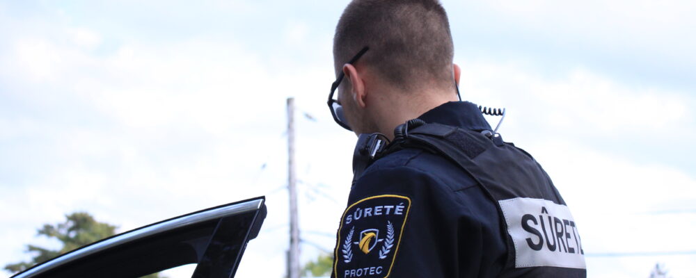 Patrouilleur en sécurité