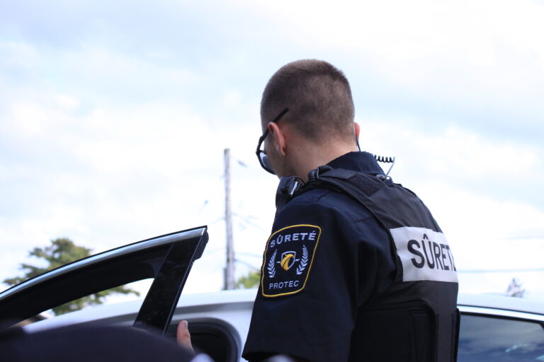 Patrouilleur en sécurité